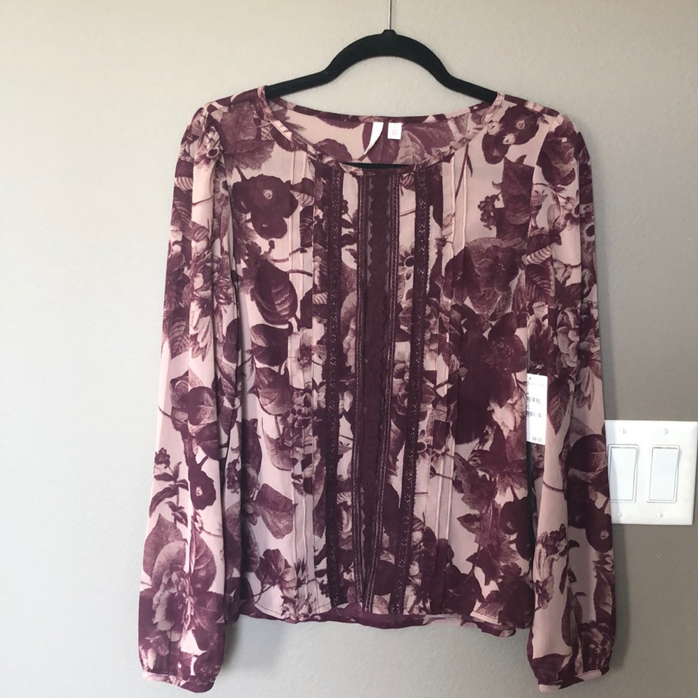 Sheer blouse